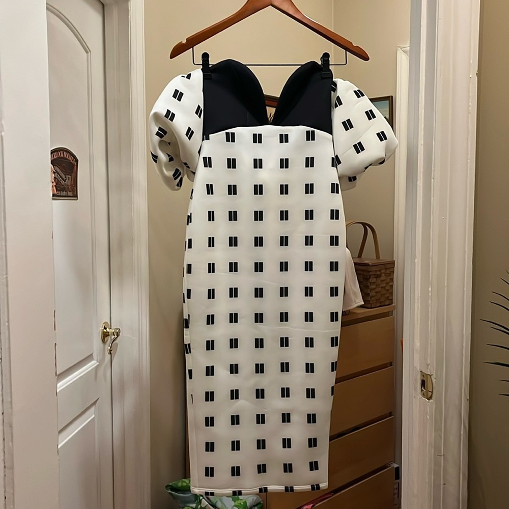 NWT ASOS Black and white dress